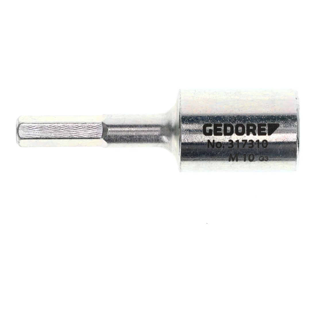 Gedore Ein- und Ausdrehwerkzeug für Stehbolzen, Express- und Stockschrauben, M10, selbstklemmend, Innensechskant, 317310