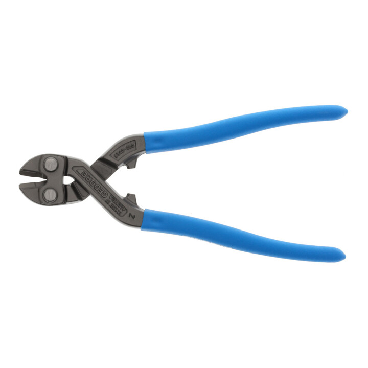 Gedore Einhand-Bolzenschneider, für harte Drähte bis 5,5 mm, geringer Kraftaufwand, Antirutsch-Griff, klein, 8340 Z-200 TL