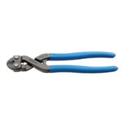 Gedore Einhand-Bolzenschneider, Schneiden für weiche Drähte bis 6,0 mm, geringer Kraftaufwand, klein, Länge 200 mm, 8340-200 TL-1