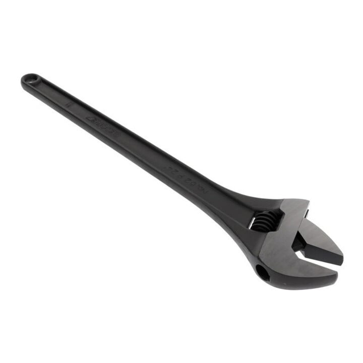 Gedore Einmaulschlüssel verstellbar, Spannweite 63 mm (2.1/2 Zoll), schwedisch, phosphatiert, Industrieausführung, 62 P 24