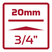 Gedore Clé électrique rouge 3/4 6kt-3