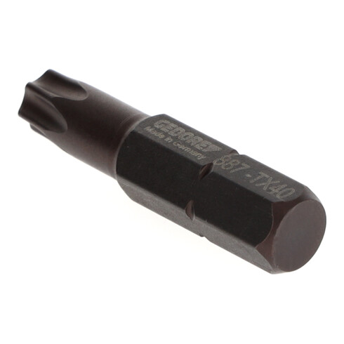 Gedore Embout de tournevis Bit intérieur TX, SW T40, 5/16", 8 mm, outil, 887 TX T40