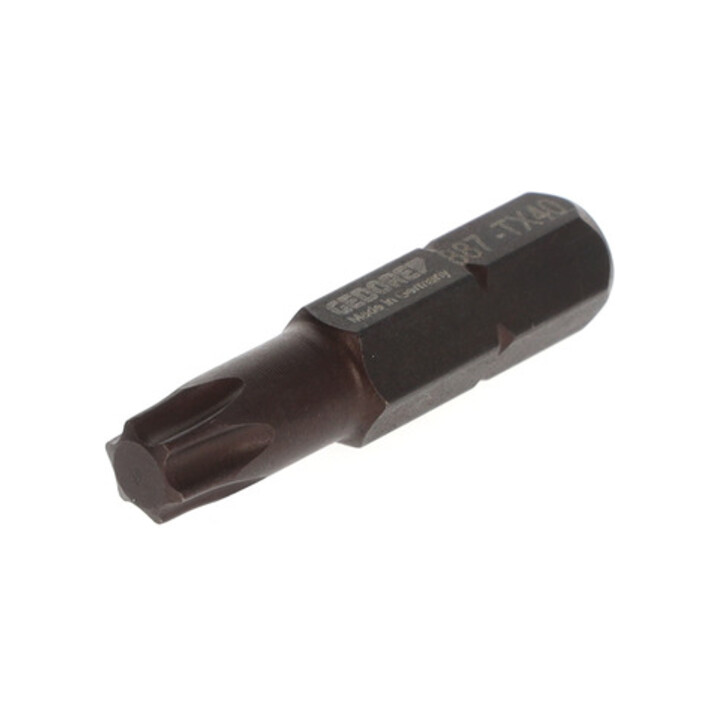 Gedore Embout de tournevis Bit intérieur TX, SW T40, 5/16", 8 mm, outil, 887 TX T40