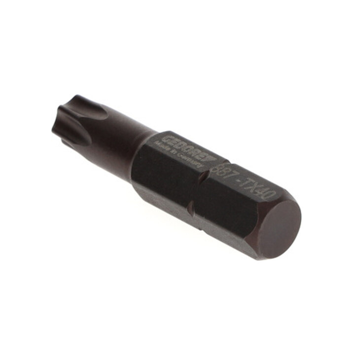 Gedore Embout de tournevis Bit intérieur TX, SW T40, 5/16", 8 mm, outil, 887 TX T40