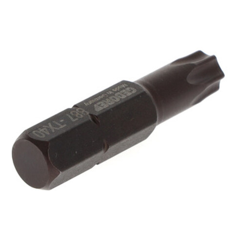 Gedore Embout de tournevis Bit intérieur TX, SW T40, 5/16", 8 mm, outil, 887 TX T40