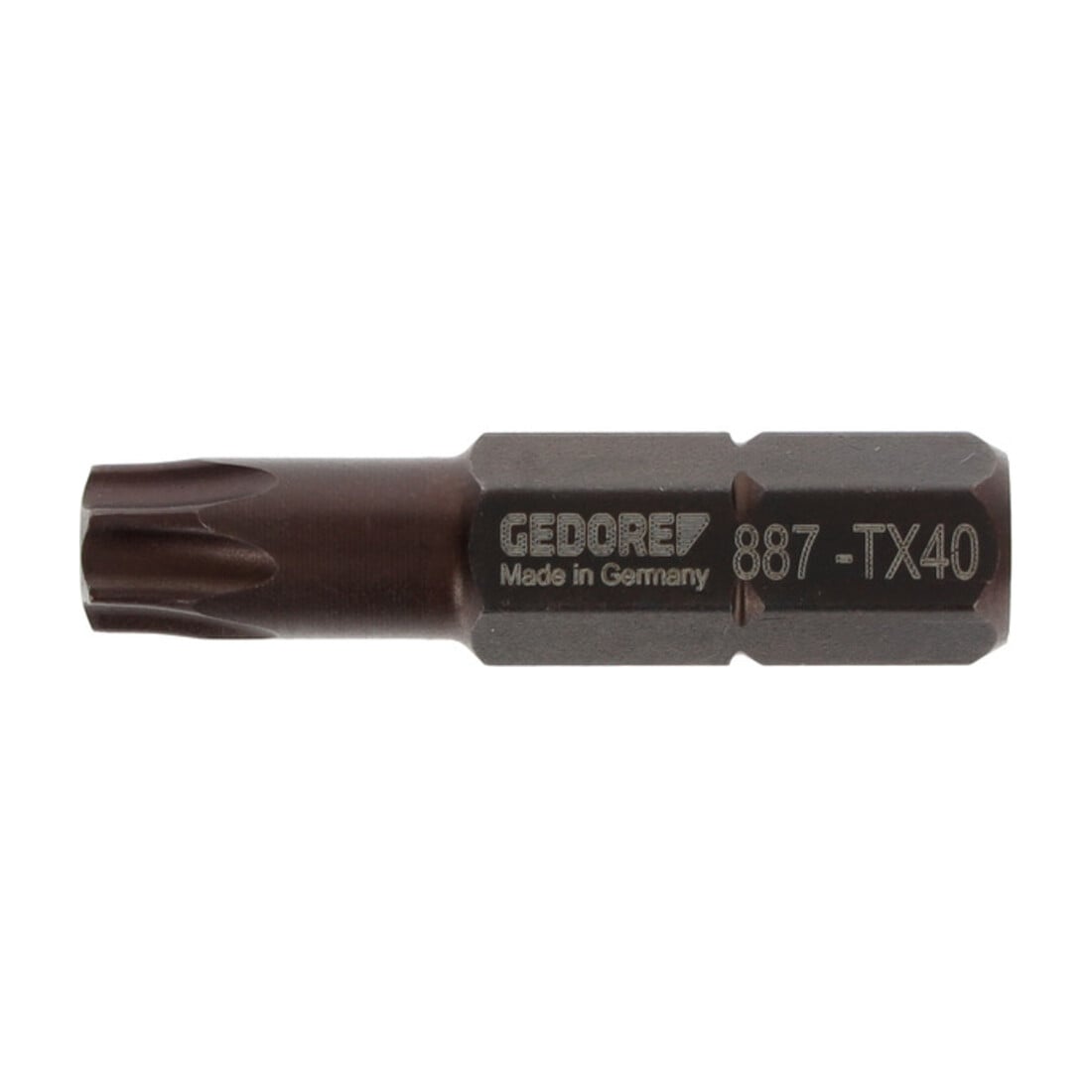Gedore Embout de tournevis Bit intérieur TX, SW T40, 5/16", 8 mm, outil, 887 TX T40