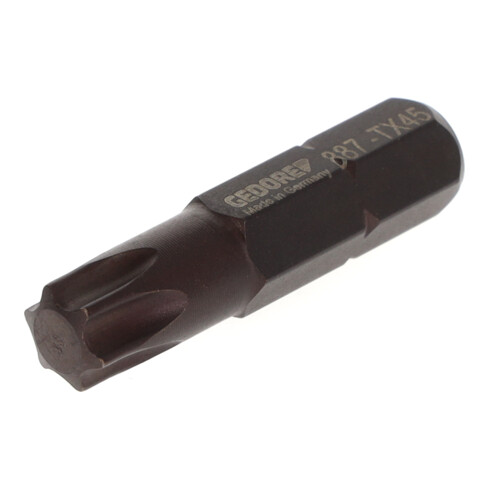 Gedore Embout tournevis Bit TX intérieur, SW T45, 5/16", 8 mm, outil, 887 TX T45