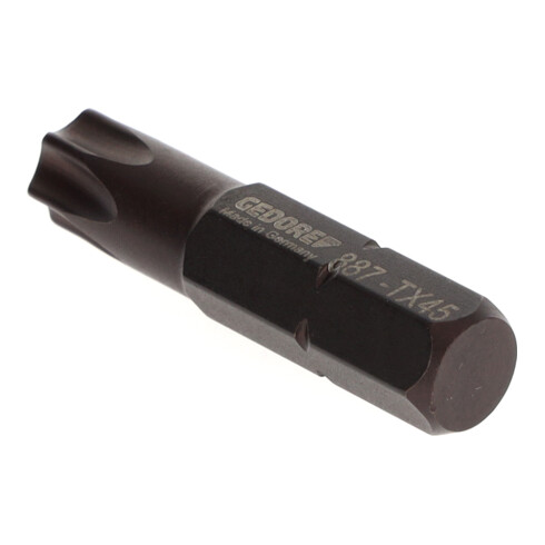 Gedore Embout tournevis Bit TX intérieur, SW T45, 5/16", 8 mm, outil, 887 TX T45