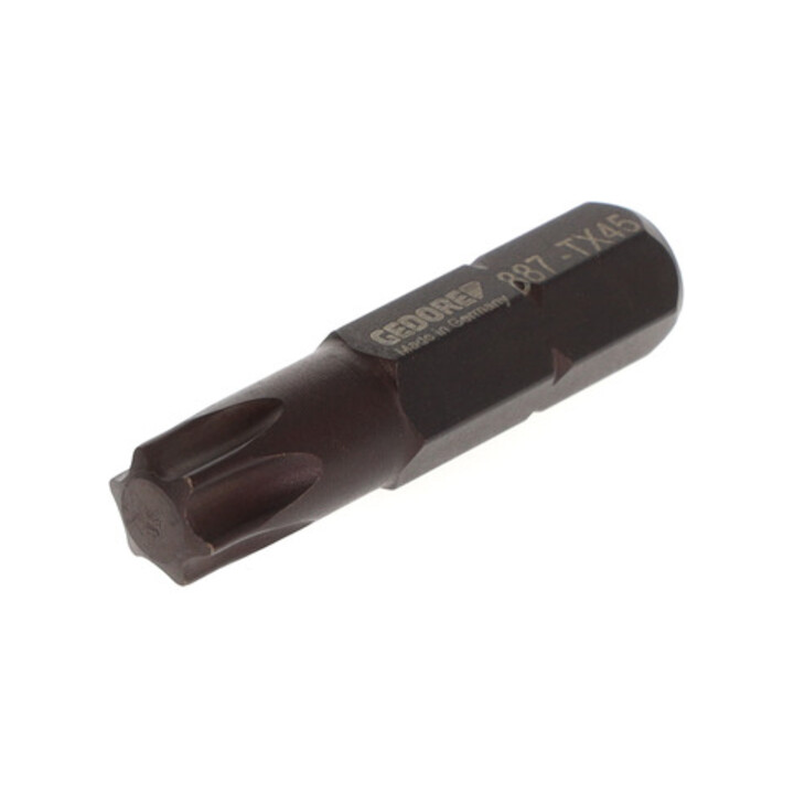 Gedore Embout tournevis Bit TX intérieur, SW T45, 5/16", 8 mm, outil, 887 TX T45