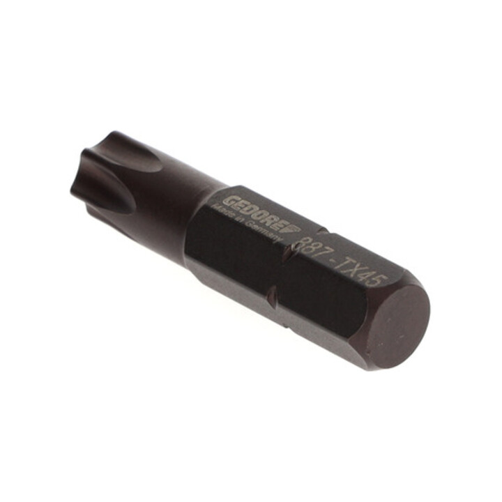 Gedore Embout tournevis Bit TX intérieur, SW T45, 5/16", 8 mm, outil, 887 TX T45