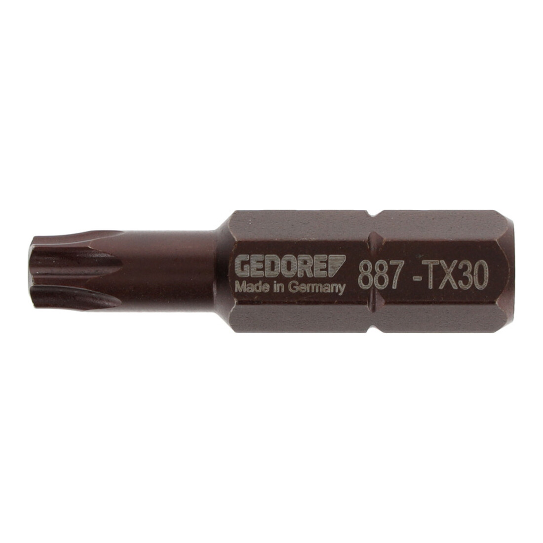 Gedore Embout tournevis intérieur TX, SW T30, 5/16", 8 mm, outil, 887 TX T30