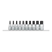 Gedore Embouts de tournevis 1/2 avec rail, 10 pièces R62558010-1
