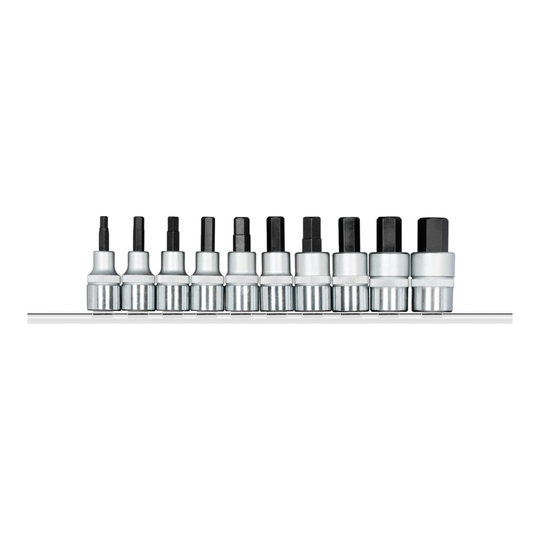 Gedore Embouts de tournevis 1/2 avec rail, 10 pièces R62558010