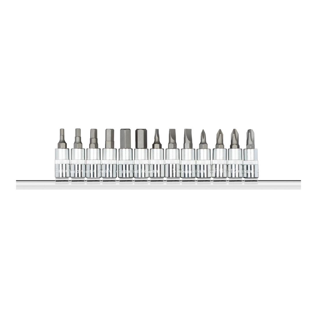 Gedore Embouts de tournevis 1/4 + barrettes 13 pièces R48008013