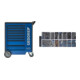 Gedore Ensemble de modules d’outils 207 pièces dans chariot