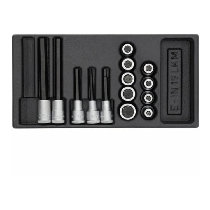 Gedore Ensemble de modules d’outils 207 pièces dans chariot