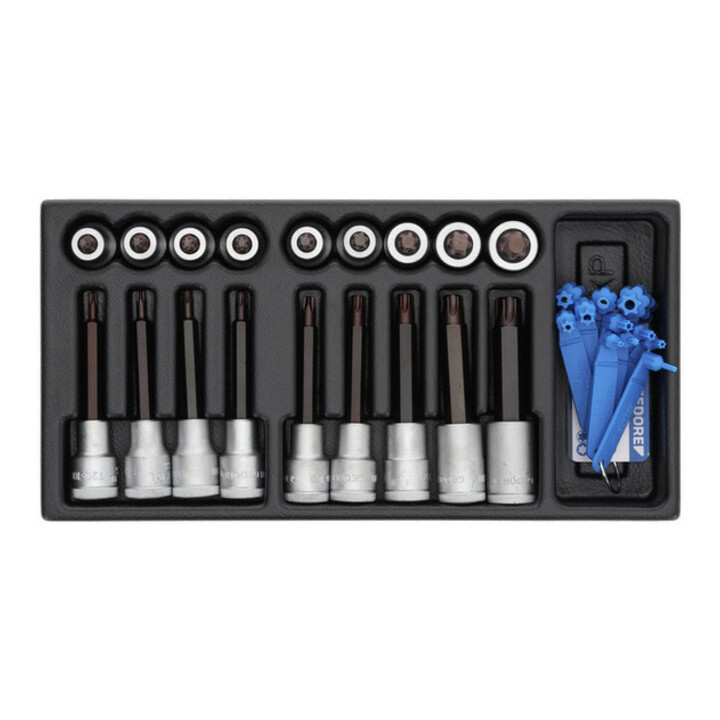 Gedore Ensemble modulaire d'outils 325 pièces dans chariot