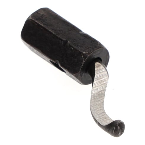 Gedore Entgrater-Bit, 1/4" 6,3 mm, 6-kant Einsatz, zum Entgraten von Werkstückkanten, frei drehend, E-8730