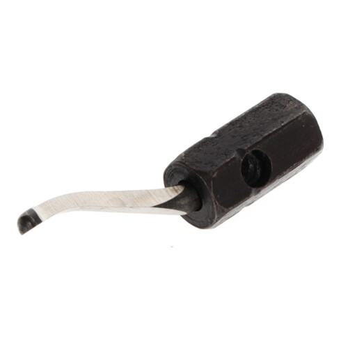 Gedore Entgrater-bit, 1/4" 6,3 mm, 6-kant inzetstuk, voor het ontbramen van werkstukranden, vrij draaiend, E-8730