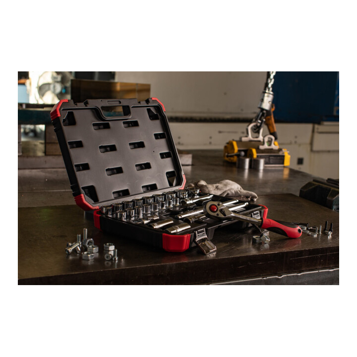 Gedore GedoreRED Steeksleutelset R69003024 1/2" 24-dlg.