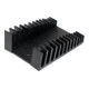 Gedore Gereedschapshouder voor geperforeerde panelen, voor 12 dubbele steeksleutels nr. 6, leeg, Euro-perforatie 10x38 mm, E-PH 6-12 L-5