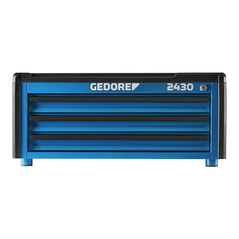 Gedore gereedschapskist met 3 laden, H 345 x B 775 x D 475 mm