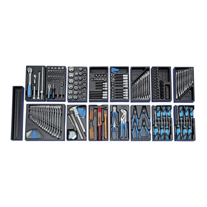 Gedore Gereedschapsmodule assortiment 207-dlg. in wagen
