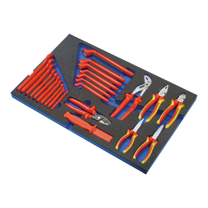 Gedore Gereedschapswagen 103-dlg Hoogvolt VDE assortiment