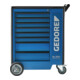 Gedore gereedschapswagen 1500 ES-02-2004 met 207-delig gereedschapsassortiment