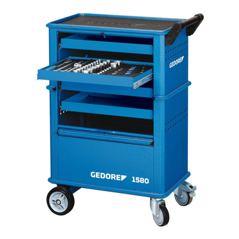 Gedore gereedschapswagen met 4 laden