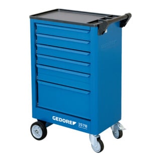Gedore gereedschapswagen met 6 laden (B 480 x D 325 mm)