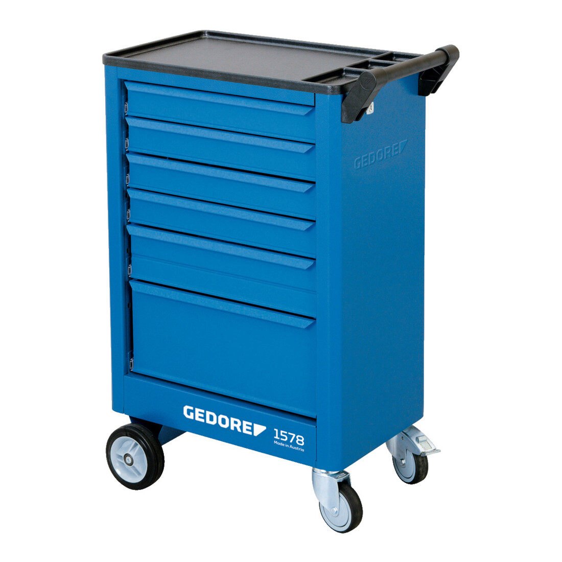 Gedore gereedschapswagen met 6 laden (B 480 x D 325 mm)