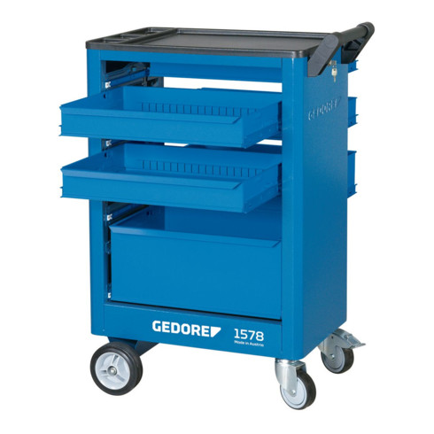 Gedore gereedschapswagen met 6 laden (B 480 x D 325 mm)