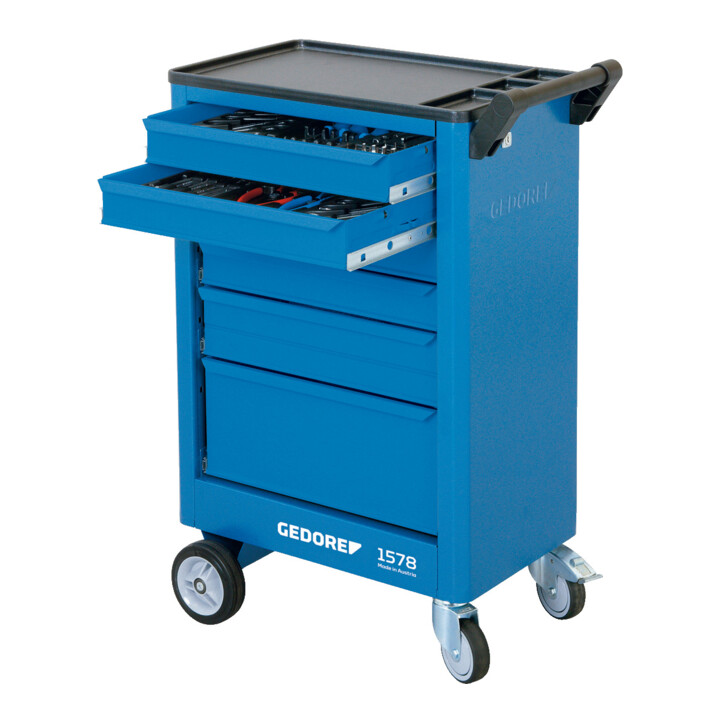 Gedore gereedschapswagen met 6 laden (B 480 x D 325 mm)