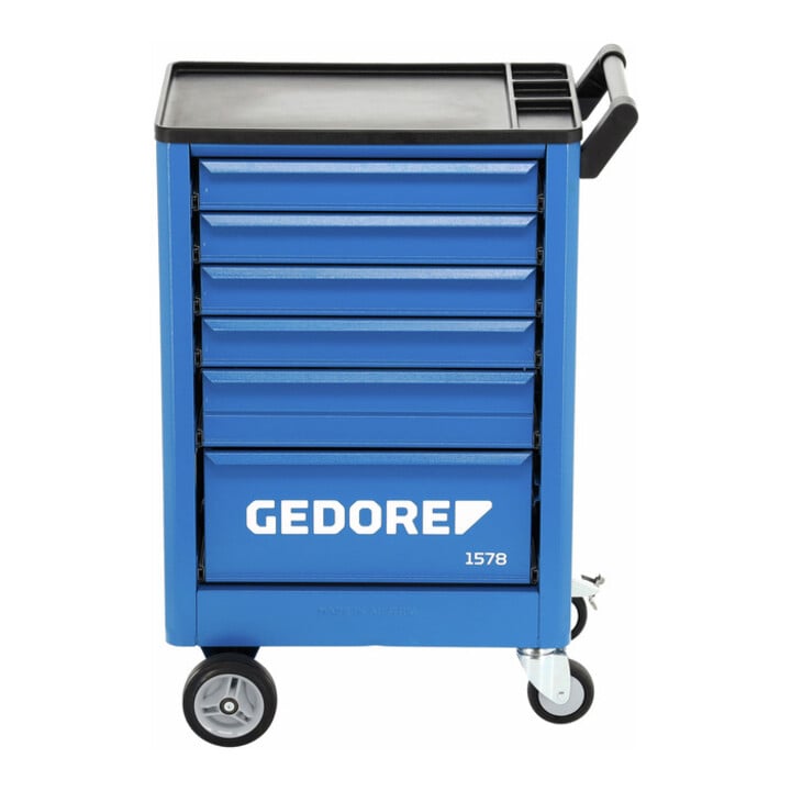 Gedore gereedschapswagen met 6 laden (B 480 x D 325 mm)