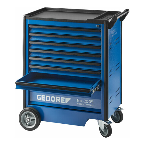 Gedore gereedschapswagen met 8 laden (B 640 x D 400 mm)