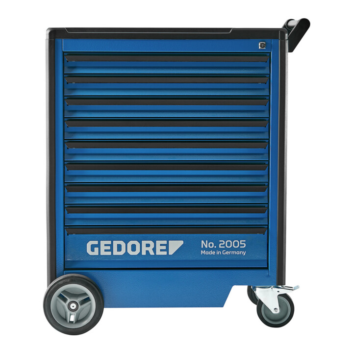 Gedore gereedschapswagen met 9 laden (B 640 x D 400 mm)