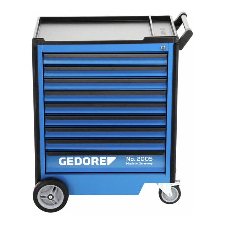 Gedore gereedschapswagen met 9 laden (B 640 x D 400 mm)