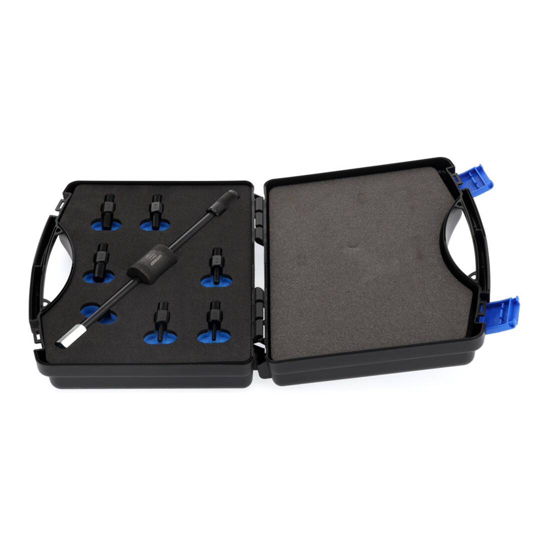 Gedore Gewindeadapter-Satz mit Gleithammer, Set für 1-Loch-Anwendungen, 6 Adapter M10-M4 bis M10-M12, 1.81/K-1