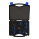 Gedore Gewindeadapterset met schuifhamer, set voor 1-gat toepassingen, 6 adapters M10-M4 tot M10-M12, 1.81/K-1-1