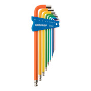 Gedore H 42 CKEL-09 Jeu de tournevis coudés avec code couleur-1