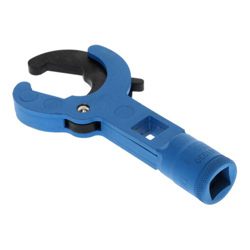 Gedore Hahnblockschlüssel, 1/2", für Euro-Konus-Hahnblöcke mit Nocken-/Sechskantverschraubung, flach, 381030