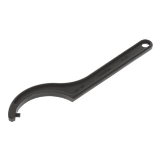 Gedore Hakenschlüssel mit Zapfen, für Kreuzlochmuttern, SW 110-115 mm, Spitzen-Ø 8 mm, Schraubenschlüssel, 40 Z 110-115