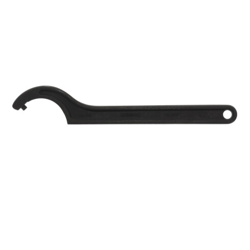 Gedore Hakenschlüssel mit Zapfen, für Kreuzlochmuttern, SW 45-50 mm, Spitzen-Ø 8 mm, Schraubenschlüssel, 40 Z 45-50