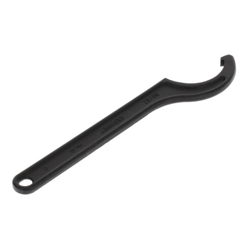 Gedore Hakensleutel met neus, voor moernoten, SW 58-62 mm, punt-Ø 5 mm, steeksleutel, 40 58-62