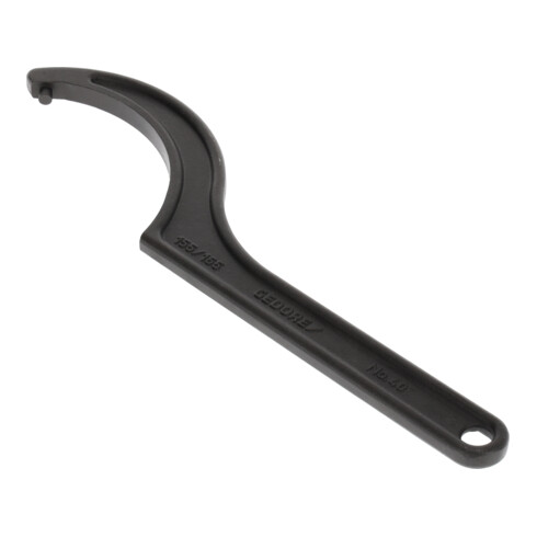 Gedore Hakensleutel met pen, voor kruisgatmoeren, SW 155-165 mm, punt-Ø 8 mm, steeksleutel, 40 Z 155-165