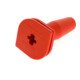 Gedore Handschermgreep voor beitel vanaf 250 mm lengte, ergonomisch, dubbele beschermplaat, hoge veiligheid, PVC, 108 UNI-4