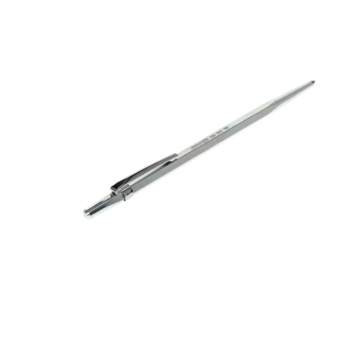 Gedore Hartmetall-Reißnadel, für Metall, 6-kant, 150 mm lang, Anreißwerkzeug mit Befestigungsclip, 208-150