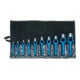 Gedore Henkellocheisen-Satz, Set 8-teilig, Ø 3 - 25 mm, Gummi Leder Dichtungen Stoff, rund, Stanzeisen, 57304