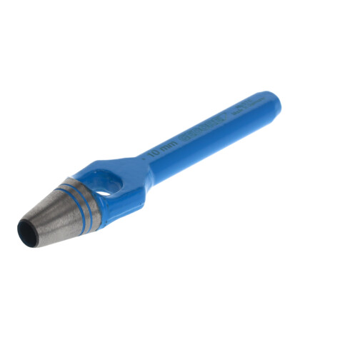 Gedore Henkellocheisen voor zachte materialen, Ø 10 mm, rubber leer stof, rond, 130 mm lang, stanzeisen, 570010